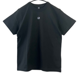 《数量限定》【ESVLOGオリジナル】ロゴ刺繍半袖Tシャツ［カラー黒/白 選択できます］
