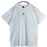 《数量限定》【ESVLOGオリジナル】ロゴ刺繍半袖Tシャツ［カラー黒/白 選択できます］