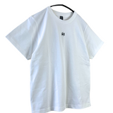 《数量限定》【ESVLOGオリジナル】ロゴ刺繍半袖Tシャツ［カラー黒/白 選択できます］